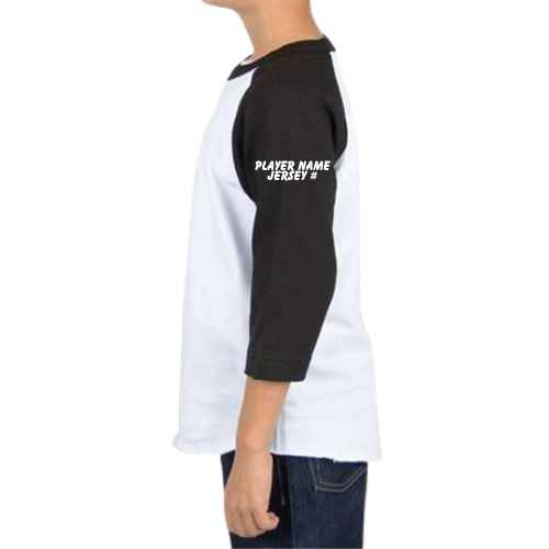 Shaka Wear: Youth Three-Quarter Sleeve Raglan