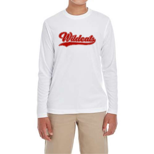 UltraClub: Youth Cool & Dry Performance Long Sleeve Top