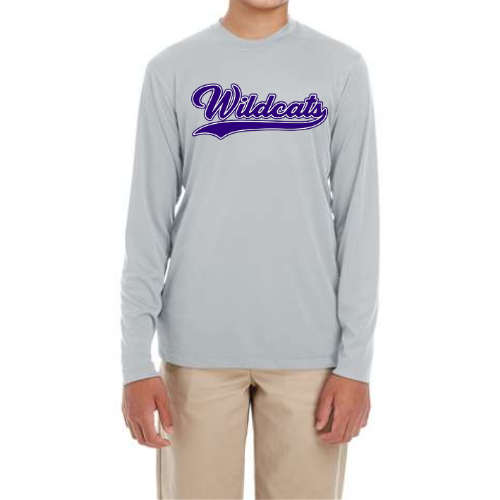 UltraClub: Youth Cool & Dry Performance Long Sleeve Top