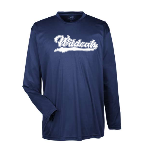 UltraClub: Men's Cool & Dry Sport Long Sleeve Performance Shirt