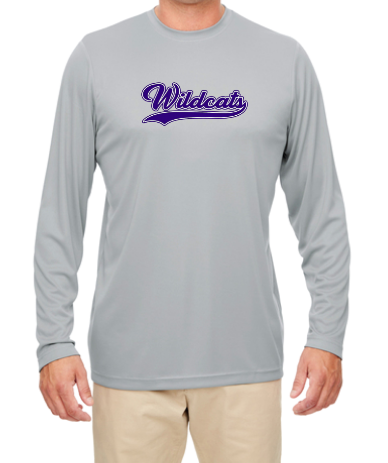 UltraClub: Men's Cool & Dry Sport Long Sleeve Performance Shirt